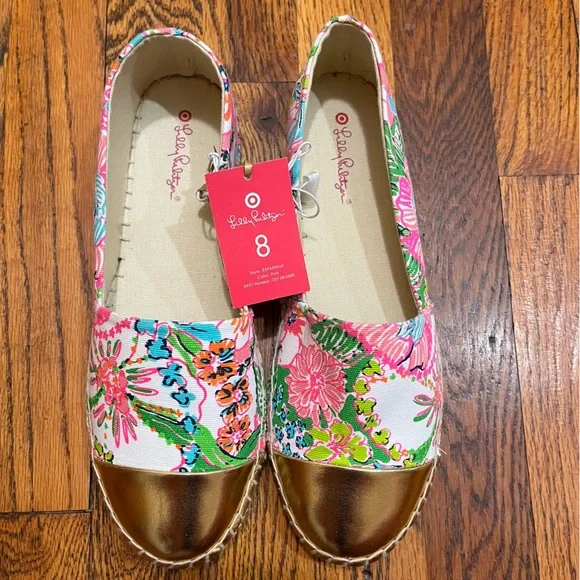Lilly Pulitzer for Target Espadrilles Size 8 NWT - Picture 3 of 7